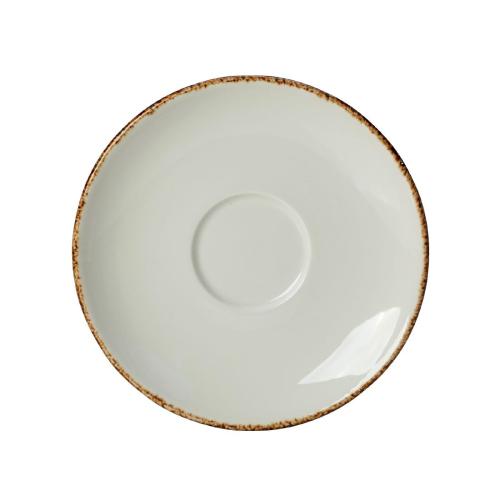 Steelite Brown Dapple Saucer LiV - 12.5cm (5") (Box 36) (B2B)