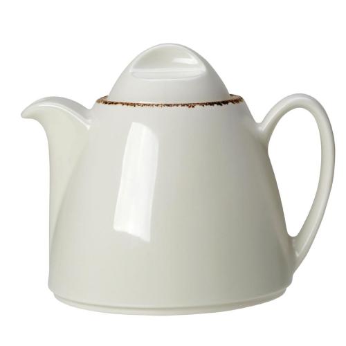 Steelite Brown Dapple Beverage Pot LiV 35cl (12oz) (Box 6) (B2B)