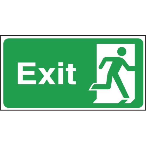 Vogue Exit Sign - 150x00mm