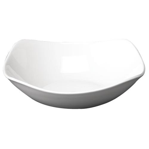 X-Squared Square Bowl White - 175x175mm 7x7" (Box 12) (Direct)