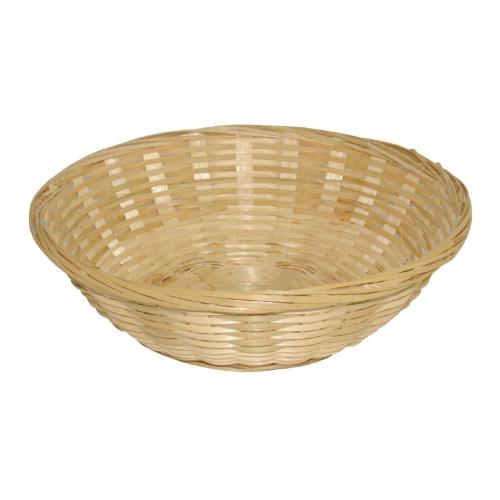 Olympia Wicker Bread Roll Basket - 200mm 8" (Pack 6)