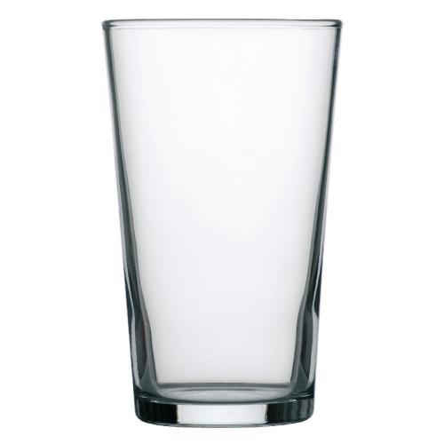 Conique Toughened Beer Glass - 285ml 10oz 1/2pint CE (Box 48)