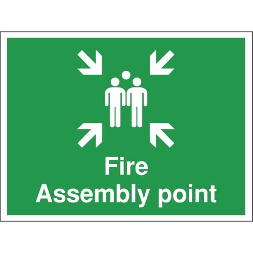 Vogue Fire Assembly Point - 400x600mm (Rigid)