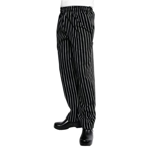 Chef Works Designer Baggy Pant Chalk Stripe - Size 3XL Direct