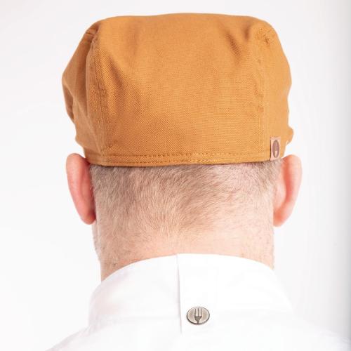 Chef Works Pigment Dye Canvas Drivers Cap Nutmeg - Size L-XL (Direct)
