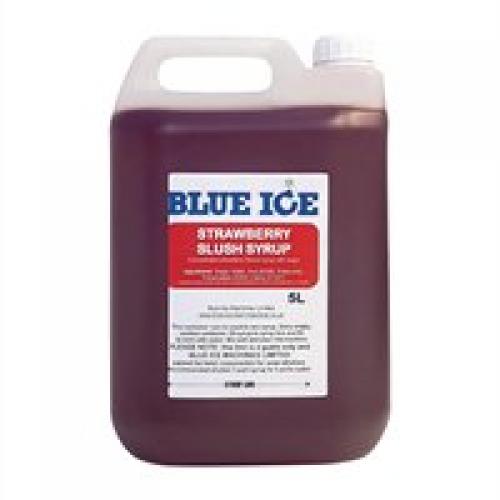 Blue Ice Slush Mix Strawberry Flavour - 5Ltr (Pack 8) (Direct)