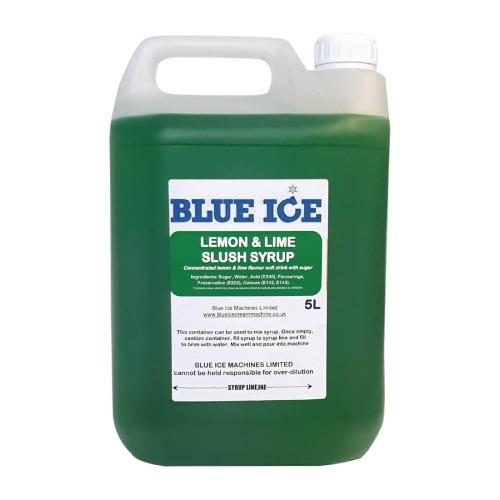 Blue Ice Slush Mix Lemon & Lime Flavour - 5Ltr (Pack 8) (Direct)