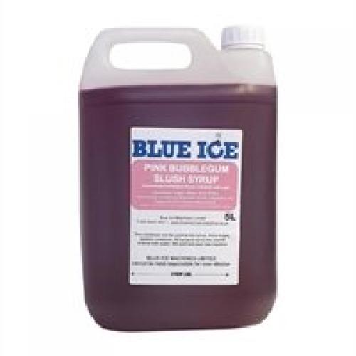Blue Ice Slush Mix Pink Bubblegum Flavour - 5Ltr (Pack 8) (Direct)