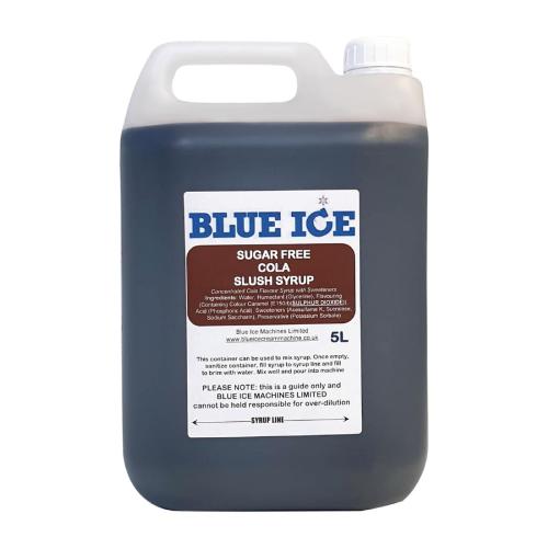 Blue Ice Slush Mix Cola Flavour - Sugar Free - 5Ltr (Pack 8) (Direct)