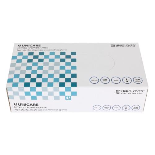 Powder Free Nitrile Gloves L