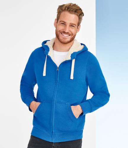 SOL'S Unisex Sherpa Hooded Jacket