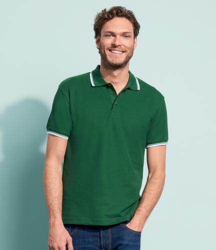 SOL'S Practice Tipped Cotton Piqué Polo Shirt