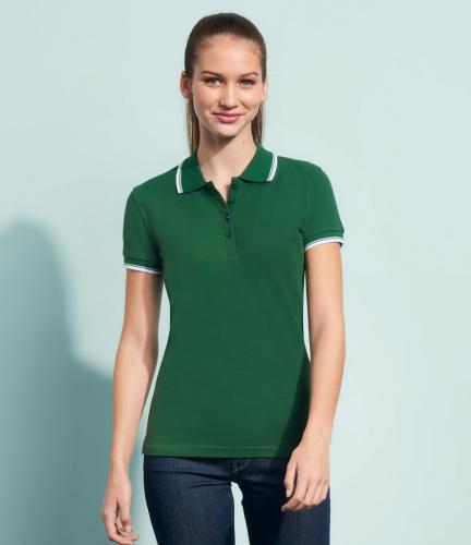 SOL'S Ladies Practice Tipped Cotton Piqué Polo Shirt