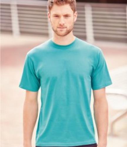 Russell Ringspun T - Azure - L