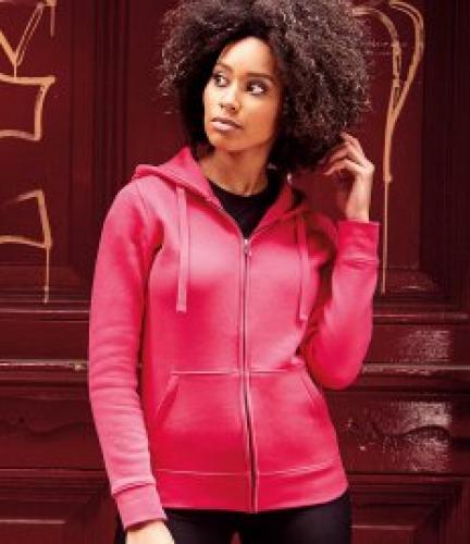 Russell Ladies Authentic Zip Hooded Sweatshirt
