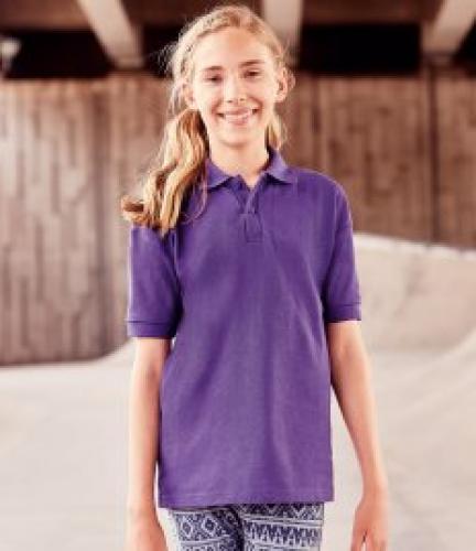 Jerzees Schoolgear Kids Poly/Cotton Piqué Polo Shirt