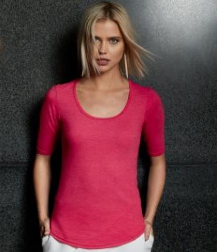 Anvil Ladies Tri-Blend 1/2 Sleeve T-Shirt