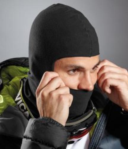 Beechfield Micro Fleece Balaclava - BLK - ONE