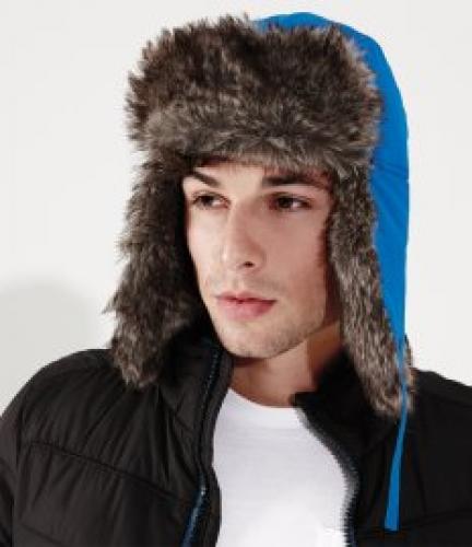 Beechfield Sherpa Hat - Black - L/XL