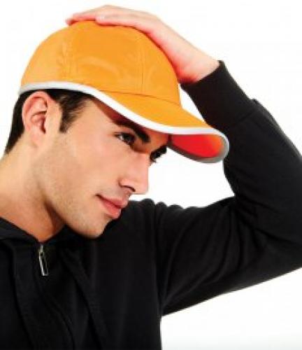 Beechfield Enhanced-Viz Cap - Fl. orange - ONE