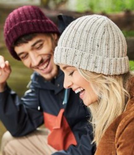 Beechfield Rustic Fleck Beanie