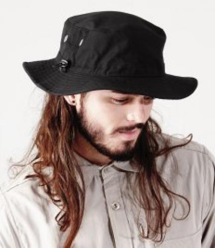 Beechfield Cargo Bucket Hat - Black - ONE