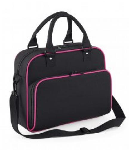 BagBase Compact Dance Bag - Black/fuschia - ONE