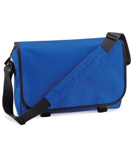 BagBase Messenger Bag - Black - ONE