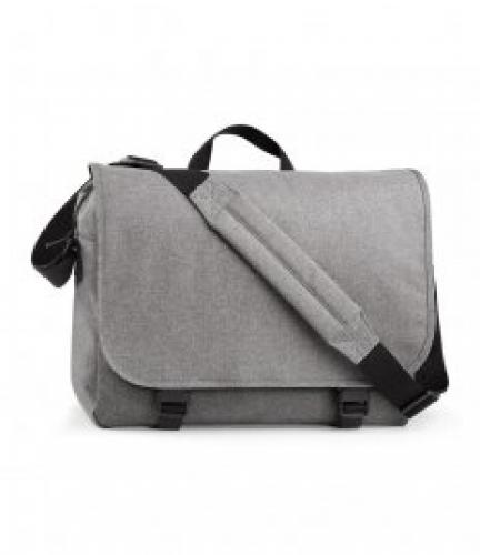 BagBase Two-Tone Digital Messenger - Anthracite - ONE