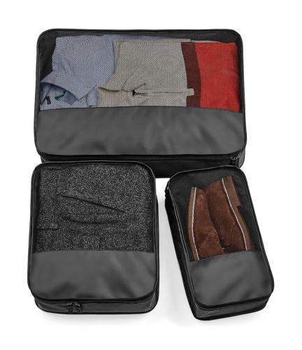 BagBase Escape Packing Cube Set - BLK - ONE