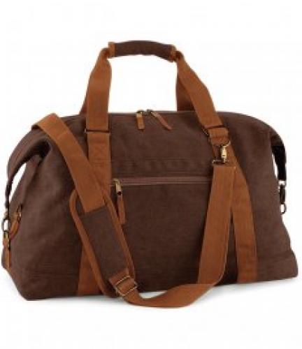 BagBase Vintage Canvas Weekender