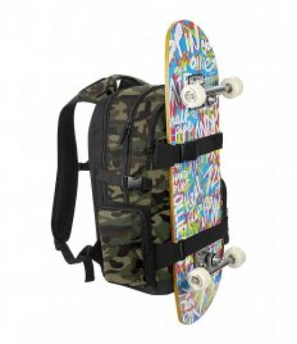 BagBase Old School Boardpack - Black - ONE