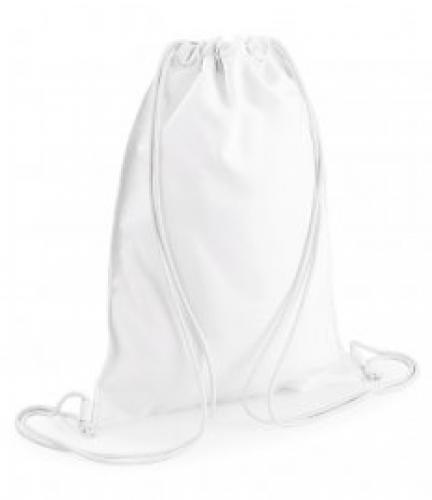 BagBase Sublimation Gymsac - WHI - ONE