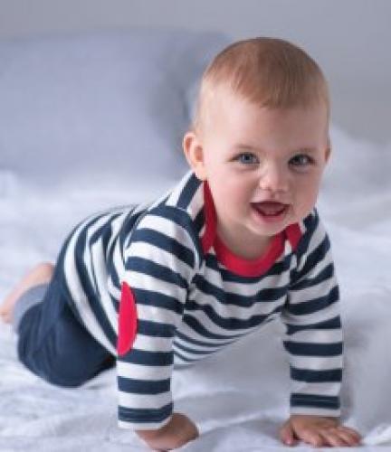 BabyBugz Baby Long Sleeve Stripy T-Shirt