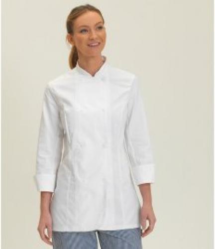 Dennys Ladies Long Sleeve Premium Chef's Jacket