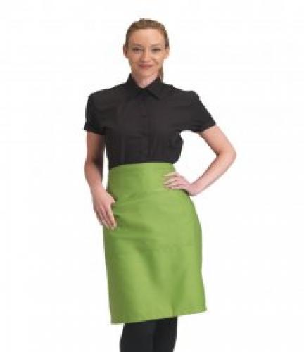 Dennys Poly. Waist Apron with Pkt - Biscuit - ONE