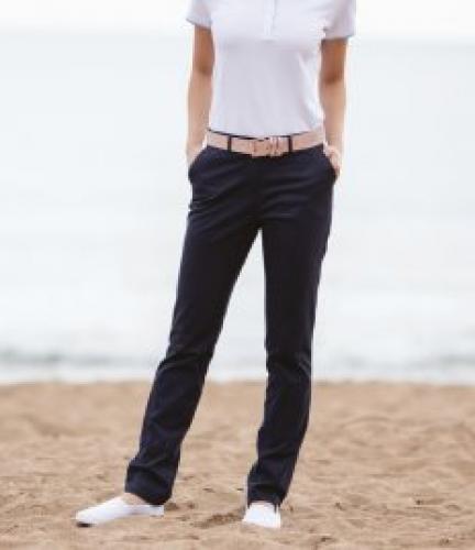 Front Row Ladies Stretch Chino Trousers