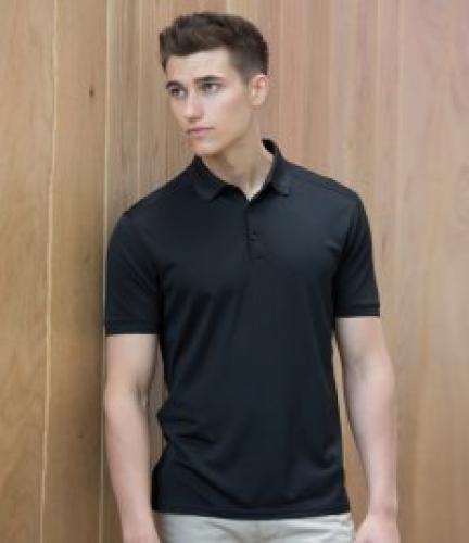 Henbury Stretch Microfine Piqué Polo Shirt