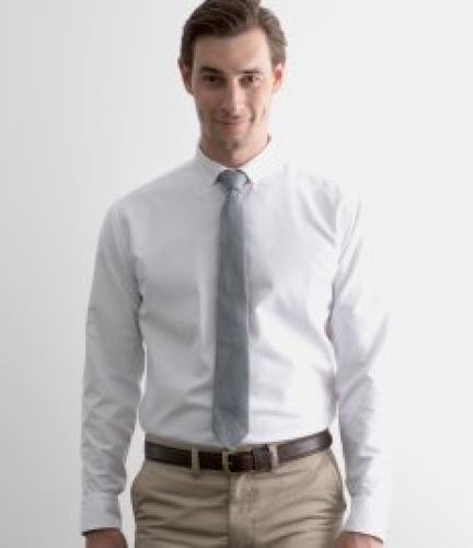 Henbury Modern Long Sleeve Regular Fit Oxford Shirt