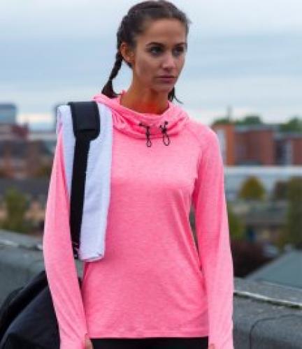 AWDIs Cool Girlie Cowl Neck Top
