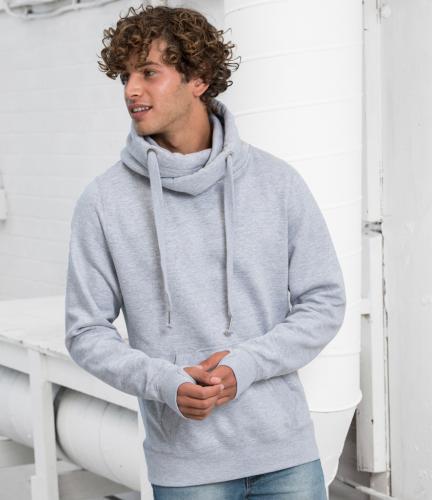 AWDis Cross Neck Hoodie