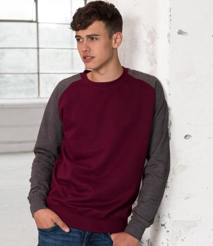 AWDis Baseball Sweatshirt