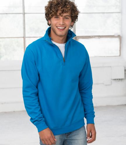 AWDis Sophomore Zip Neck Sweatshirt