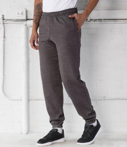 AWDis College Cuffed Jog Pants - Charcoal - L