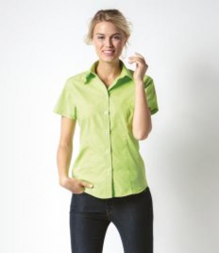 Kustom Kit Ladies Short Sleeve Classic Fit Workforce Shirt