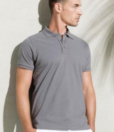 Kariban Organic Pique Polo - Black - L