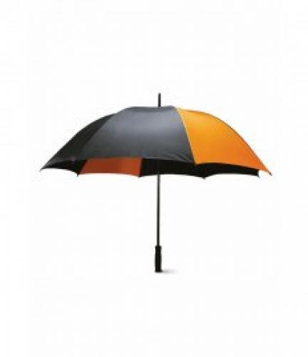 Kimood Storm Umbrella - Black/orange - ONE
