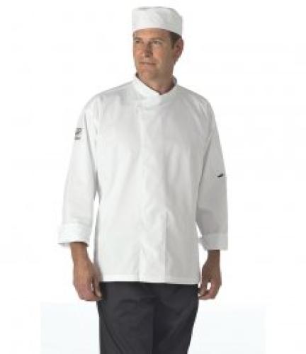 Le Chef L/S Academy Tunic - White - 3XL