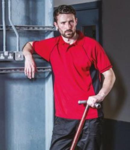 Finden and Hales Performance Panel Polo Shirt
