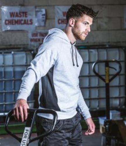 Finden and Hales Contrast Hooded Sweatshirt